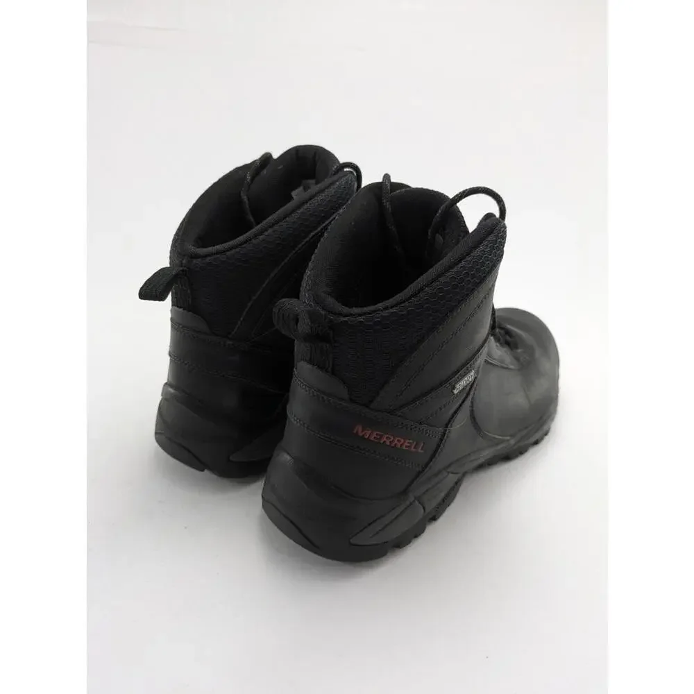 Mens Merrell Trekking Vego Mid Leather‎ Waterproof Black Boots J311538C Size 12
